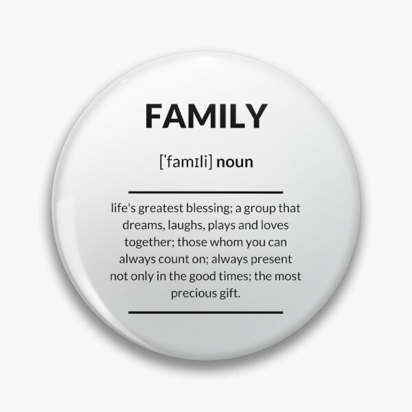 Item preview, Family Definition | Dictionary Collection designed and sold by Designschmiede.