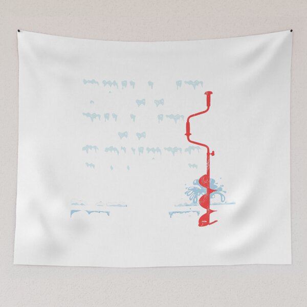 Item preview, Drill It Till It Squirts Print - Ice Fishing Tees designed and sold by noirty.