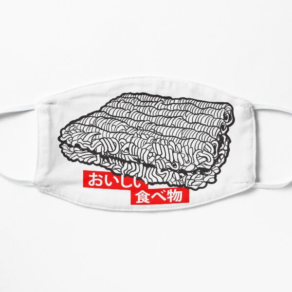Instant Top Ramen Noodle Vintage Japanese Anime Mask