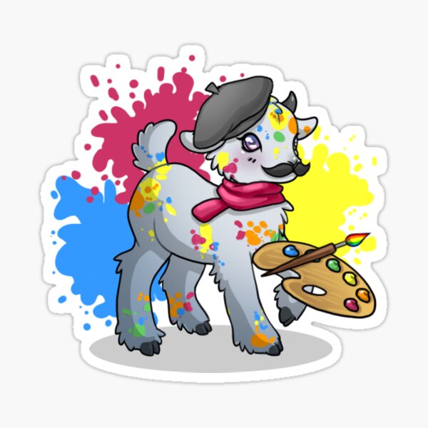 Lestache Goatling Sticker