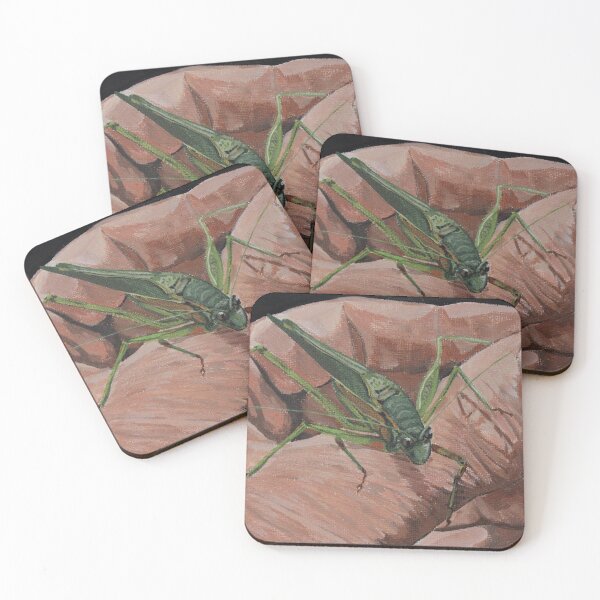 Item preview, Forktail katydid designed and sold by Eco-Artopia.