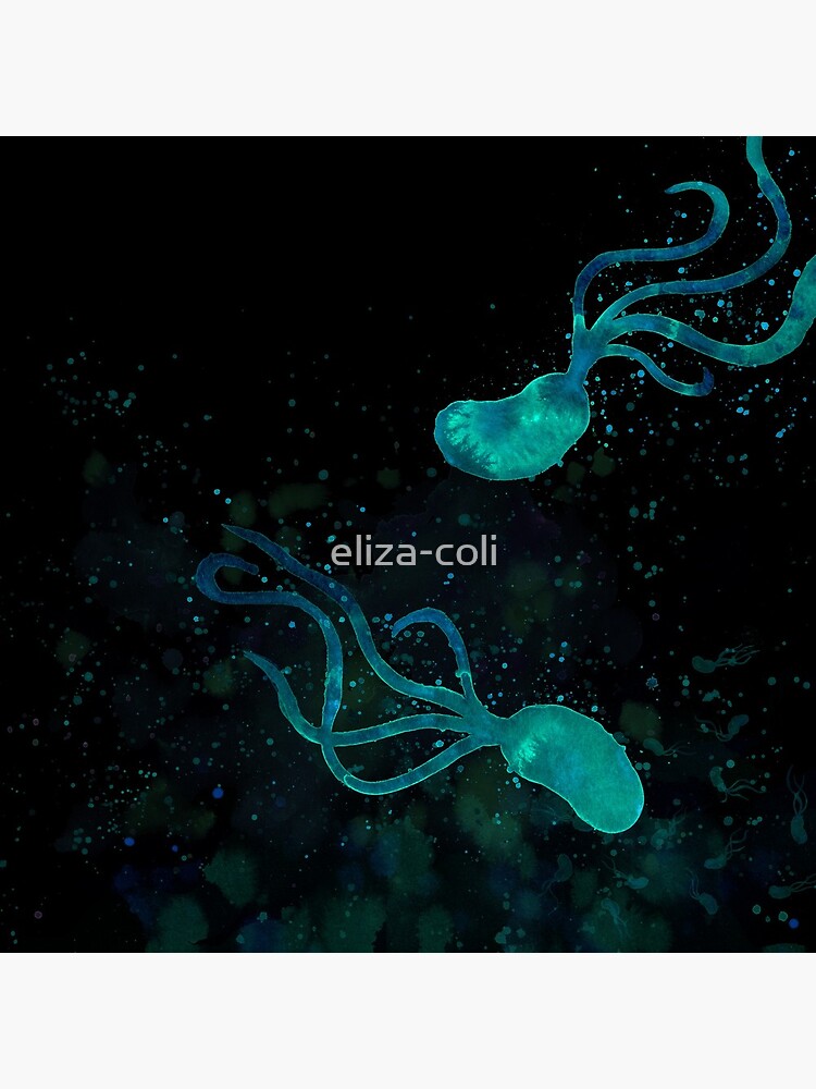 Ocean lights in the night by eliza-coli