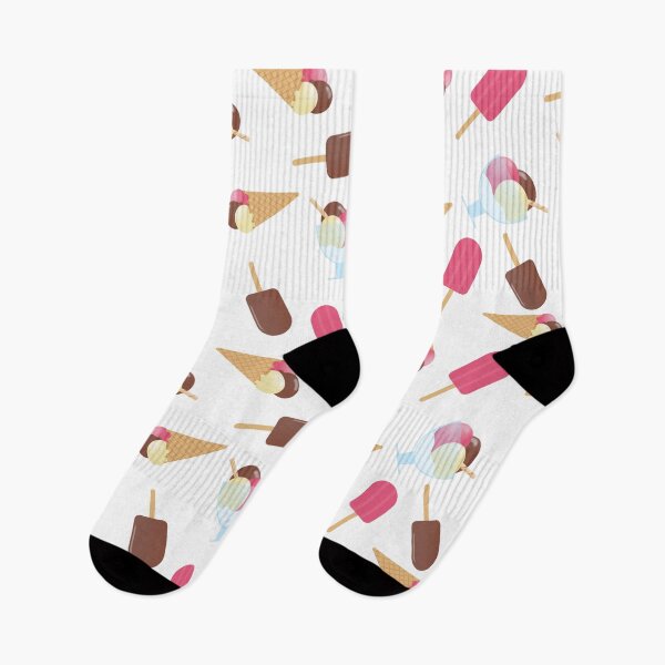 Item preview, Ice Cream Cone and Popsicle pattern designed and sold by sigdesign.