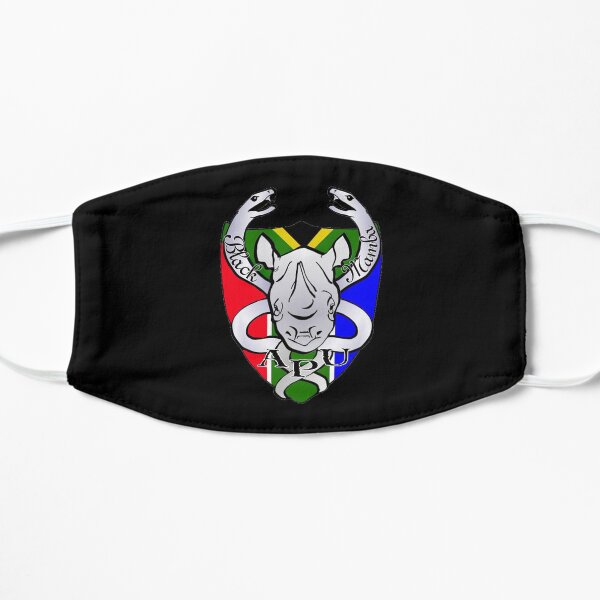 Black Mamba Anti Poaching Unit Logo Mask Mask