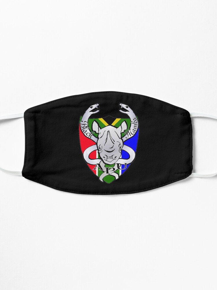 Alternate view of Black Mamba Anti Poaching Unit Logo Mask Mask