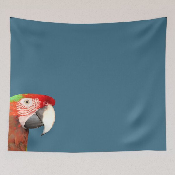 Item preview, A Beautiful Bird Harlequin Macaw Portrait Vector designed and sold by taiche.