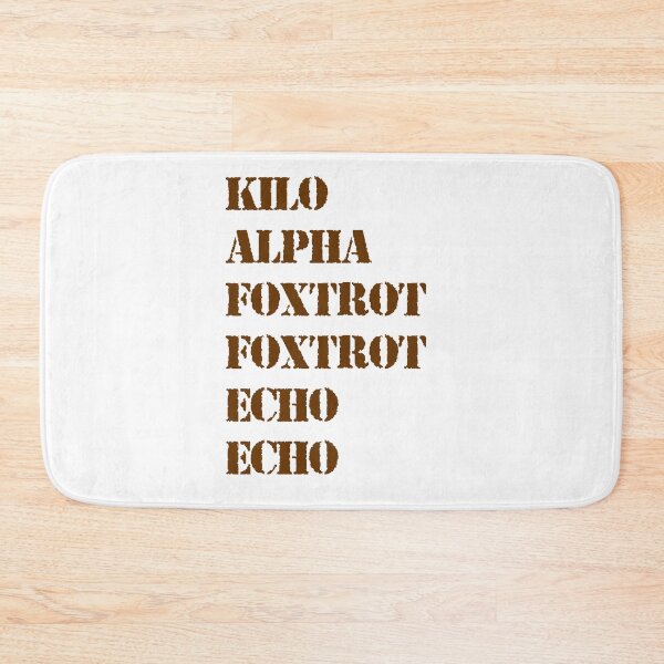 Item preview, Coffee spelled in the ICAO alphabet designed and sold by Dirk4171.