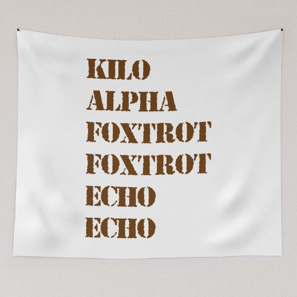 Item preview, Coffee spelled in the ICAO alphabet designed and sold by Dirk4171.