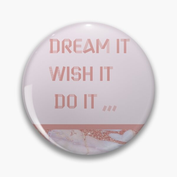 Item preview, Dream it Wish it Do it designed and sold by Pluto Studio.