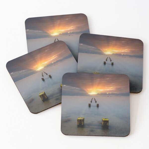 Item preview, Stormy Seaview Sunbeams Sunrise designed and sold by manateevoyager.