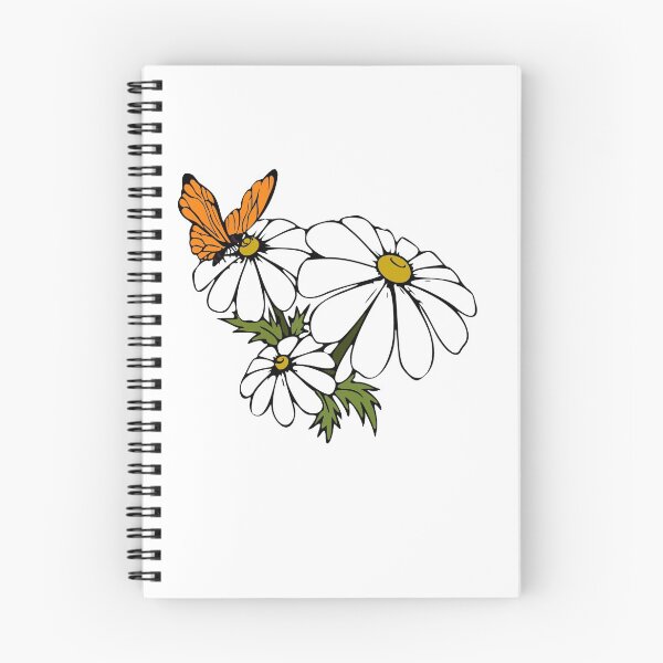 Item preview, Butterfly on camomile designed and sold by Moonlight2020.