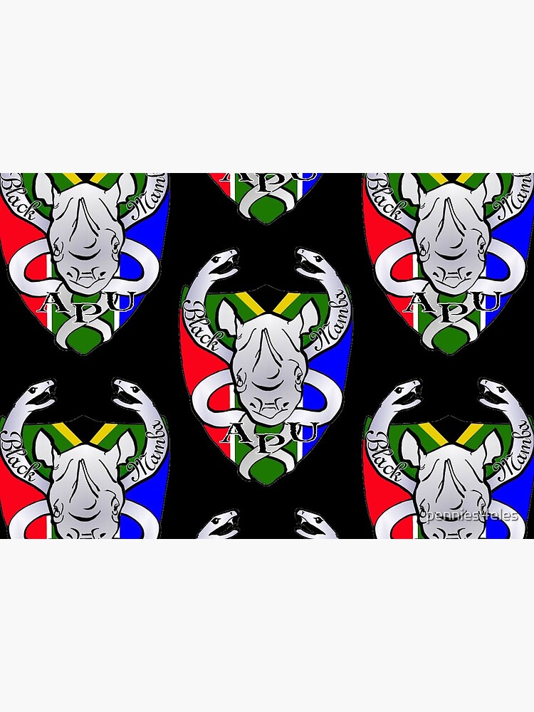 Black Mamba Anti Poaching Unit Logo by pennies4eles