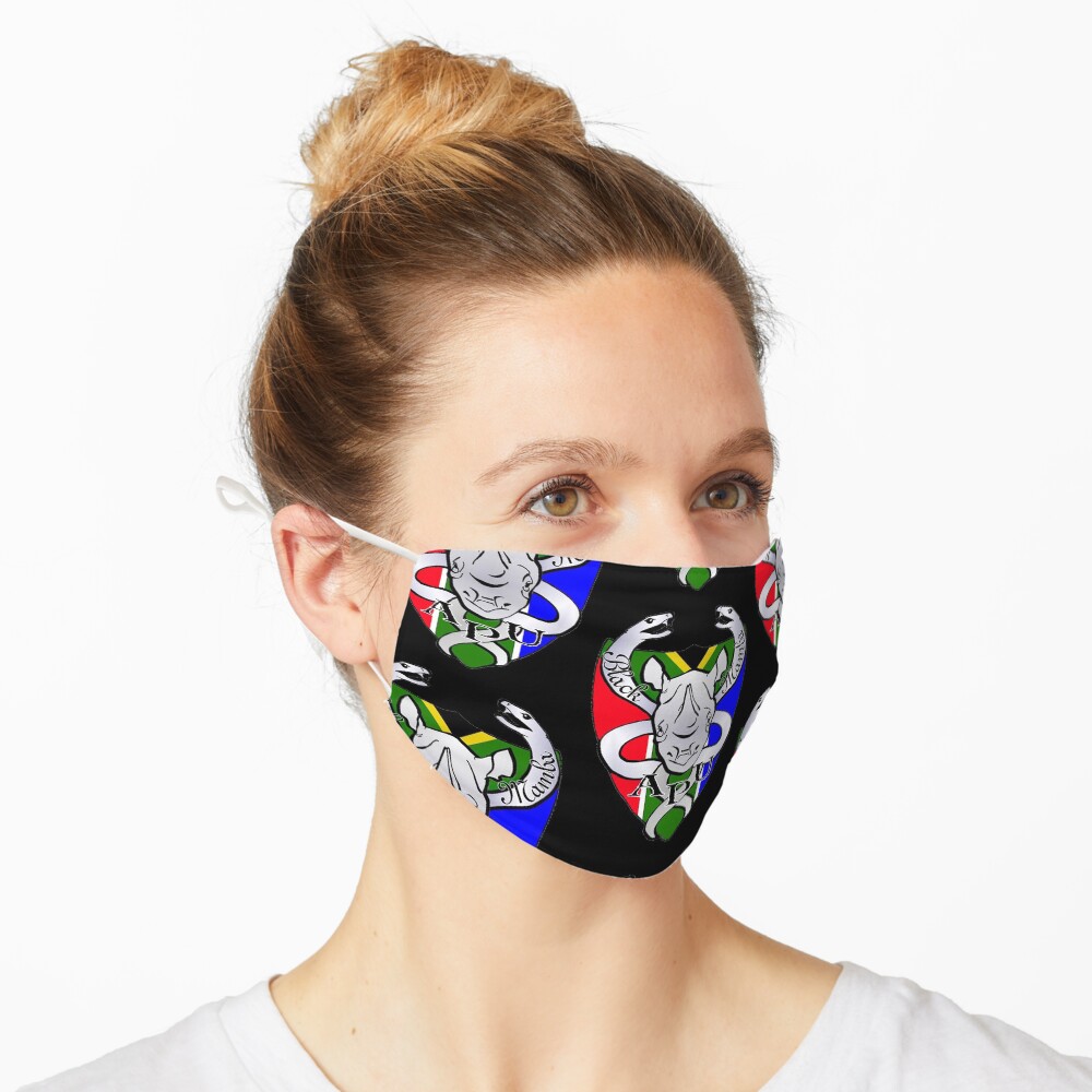 Black Mamba Anti Poaching Unit Logo Mask