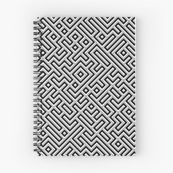 Item preview, Black and Silver Labyrinth or Maze Design  designed and sold by Sybille-Yates.