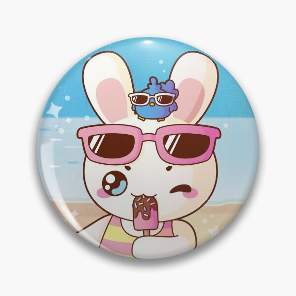 Item preview, Kawaii Summer Bunny designed and sold by pai-thagoras.