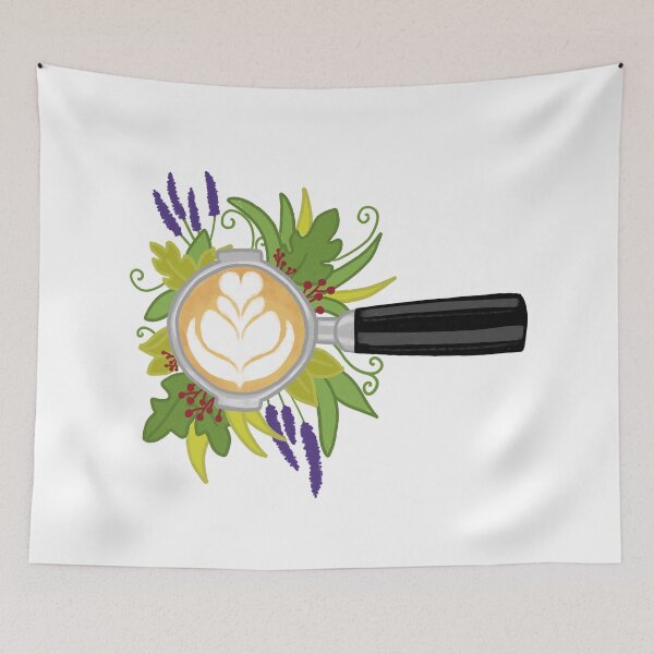 Item preview, Latte Art in Portafilter designed and sold by Pluto Studio.