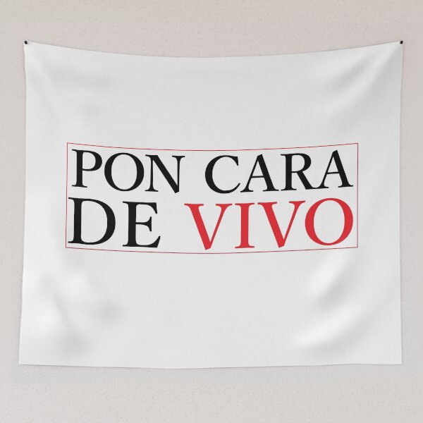 Item preview, Pon Cara de Vivo Things Latino Parents Say designed and sold by estudio3e.