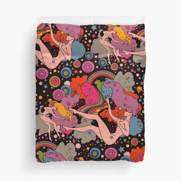 Space Girls Duvet Cover
