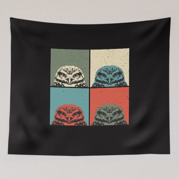 Item preview, Owl 4 faces design designed and sold by Schmuddelshirt.