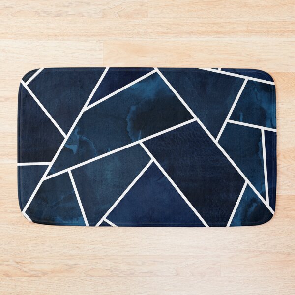Item preview, Navy & White Geo designed and sold by Blue-Banana.