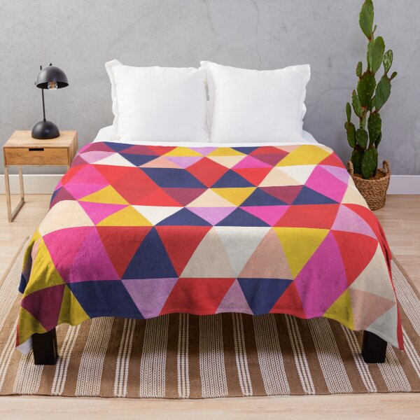 Item preview, Colourful Triangles designed and sold by Blue-Banana.