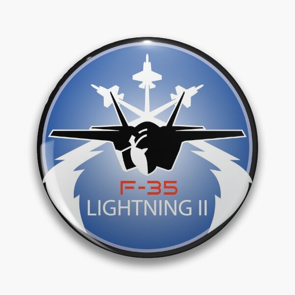 Item preview, F-35 Lightning II Program Logo designed and sold by Nikki SpaceStuffPlus.