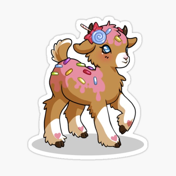 Sprinkling Goatling Sticker
