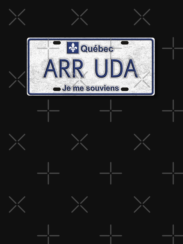 "Horacio Arruda Quebec Plaque Je me souviens 2020 ( Original Design !)" Lightweight Hoodie for