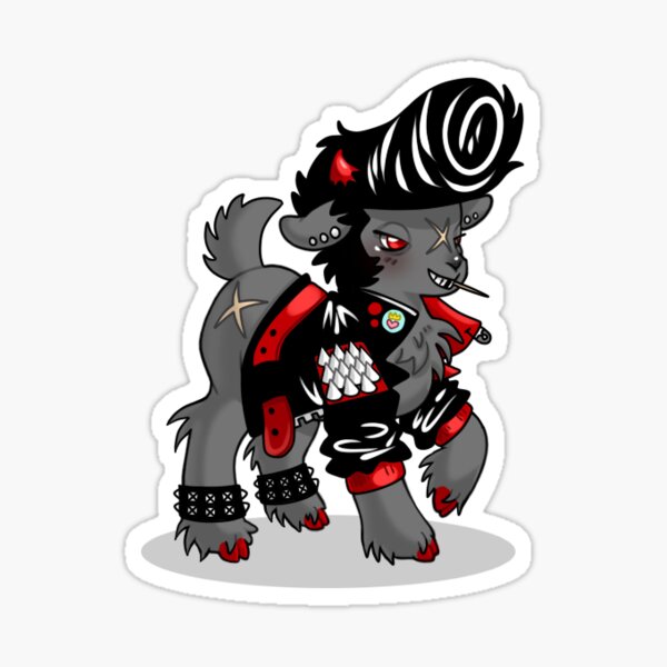 Rockabilly Goatling Sticker