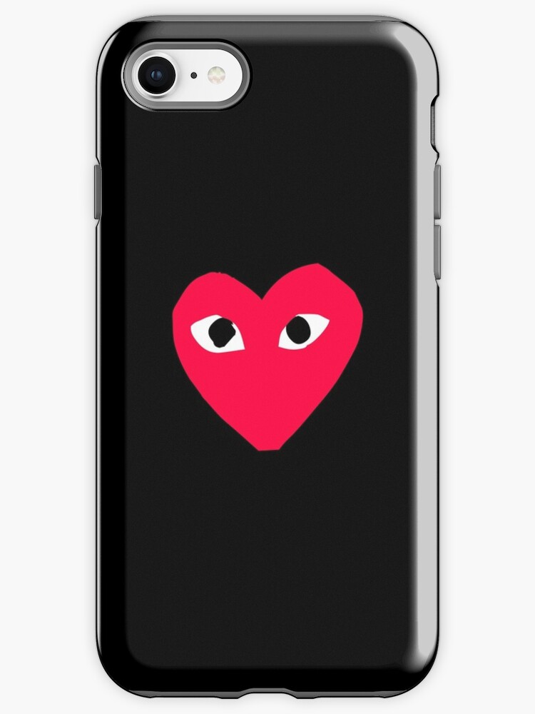 comme des garcons iphone case