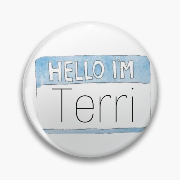 Item preview, Hello I’m Terri designed and sold by KatieASm1th.
