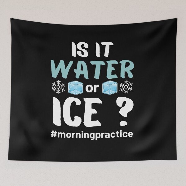 Item preview, Is It Water Or Ice - Morning Practice - Best Funny Swimmer Gift | Swimming designed and sold by sviatos.