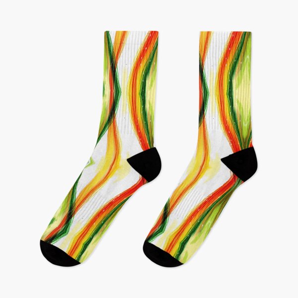 Item preview, Bold,vibrant, yellow, red and green abstracto, psychedelic arte abstracto, abstract art design designed and sold by Adri Barnard.