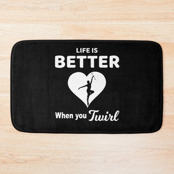 Item preview, Baton Twirling Dancing Gymnast designed and sold by TastefulTees.