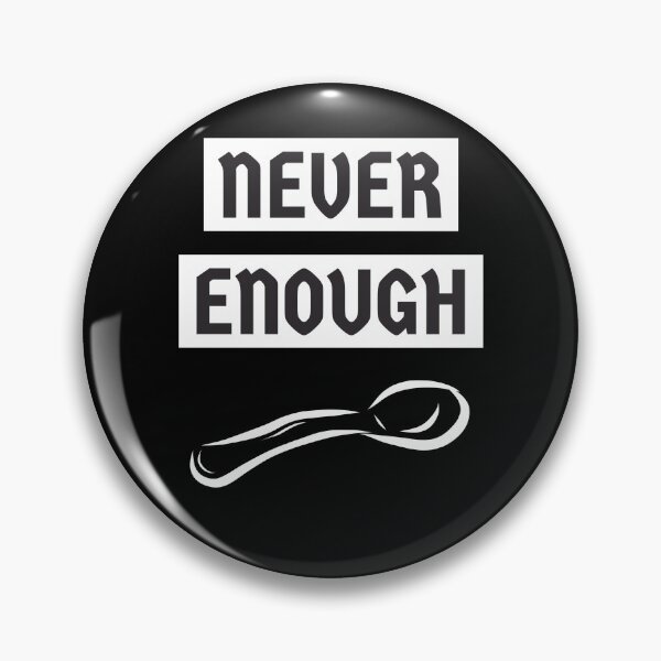 Item preview, Never Enough Spoons (White) designed and sold by crudeart.