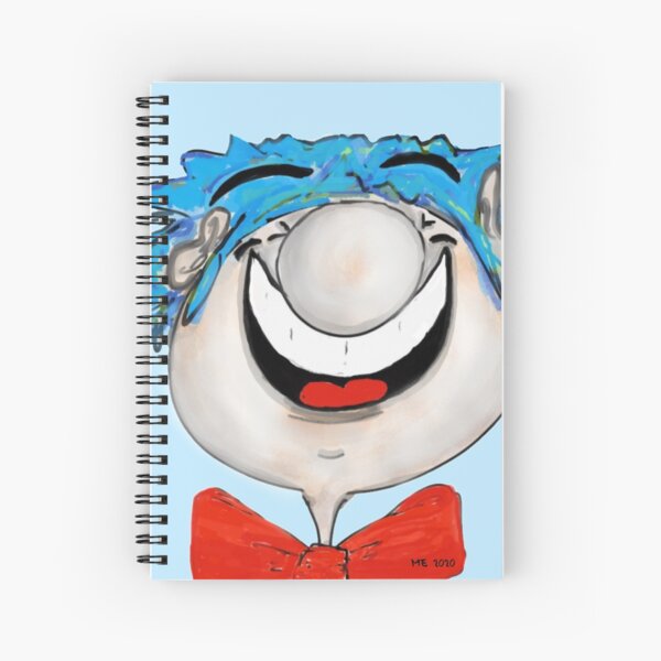 Gute-Laune-Stickman Spiralblock