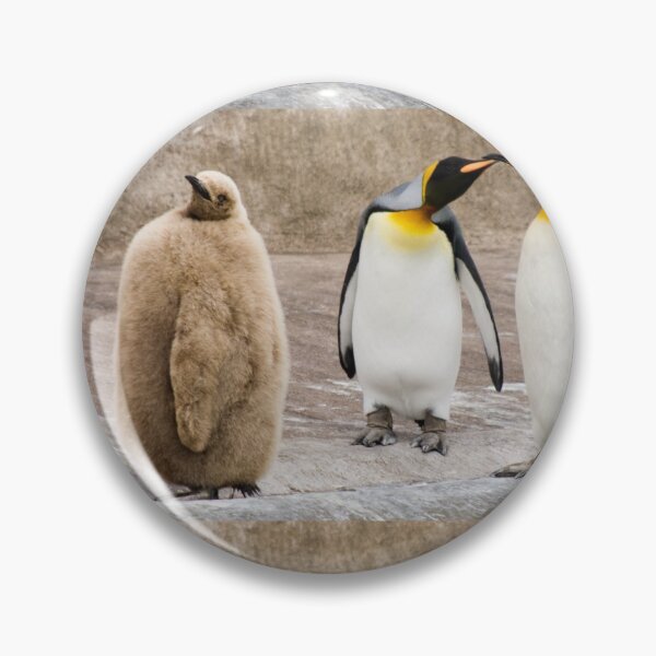 Item preview, Emperor penguin family, baby fluff designed and sold by Latch Farm  Studios.
