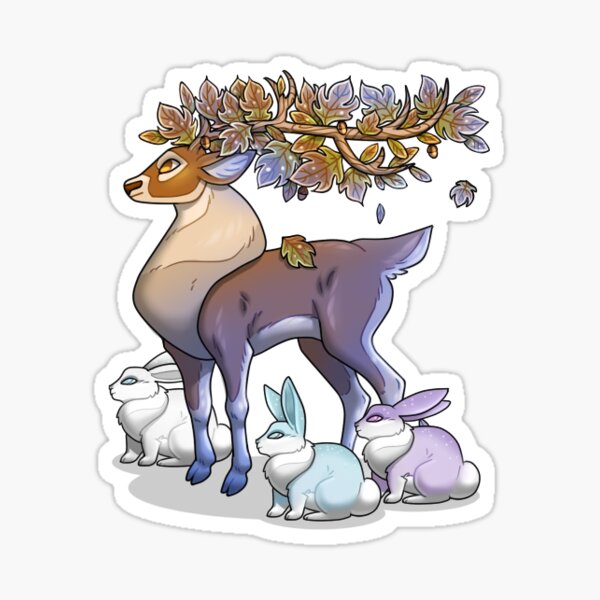 Frost Guardian And Minions Sticker