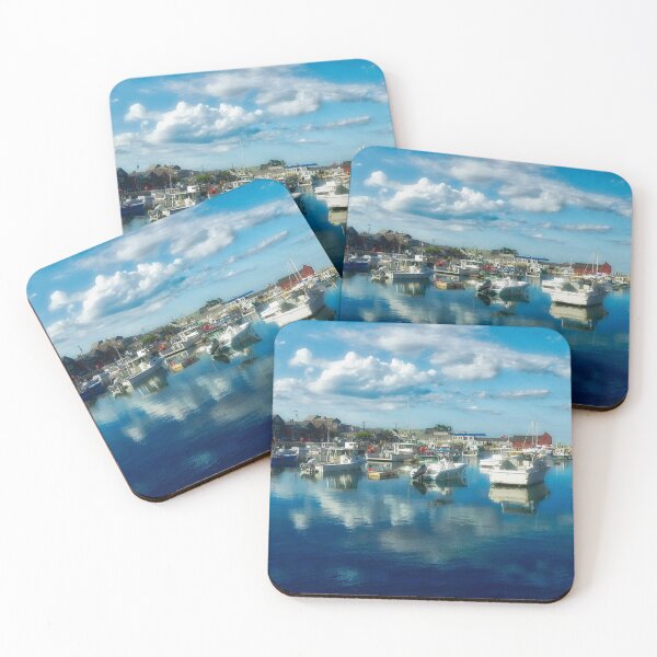 Item preview, Soft and Airy Rockport Boats Massaschusetts designed and sold by Amy Dundon.
