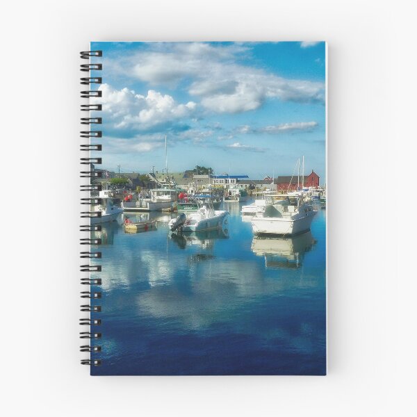 Item preview, Soft and Airy Rockport Boats Massaschusetts designed and sold by Amy Dundon.