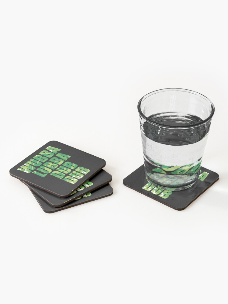 Alternate view of Wubba Lubba Dub Dub Coasters (Set of 4)
