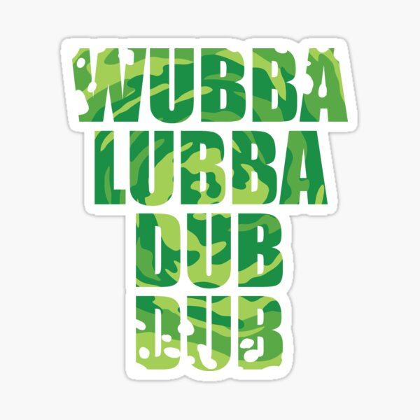 Item preview, Wubba Lubba Dub Dub designed and sold by metalpika.