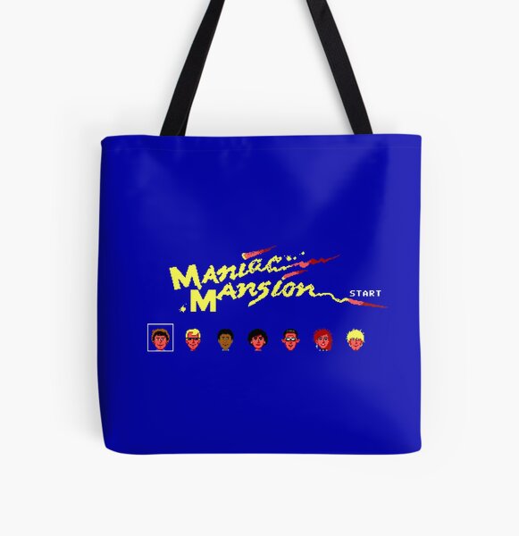 Maniac Mansion All Over Print Tote Bag