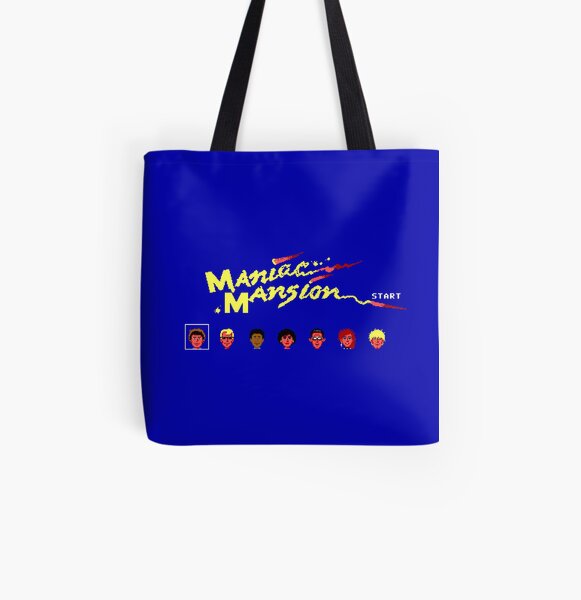 Maniac Mansion All Over Print Tote Bag