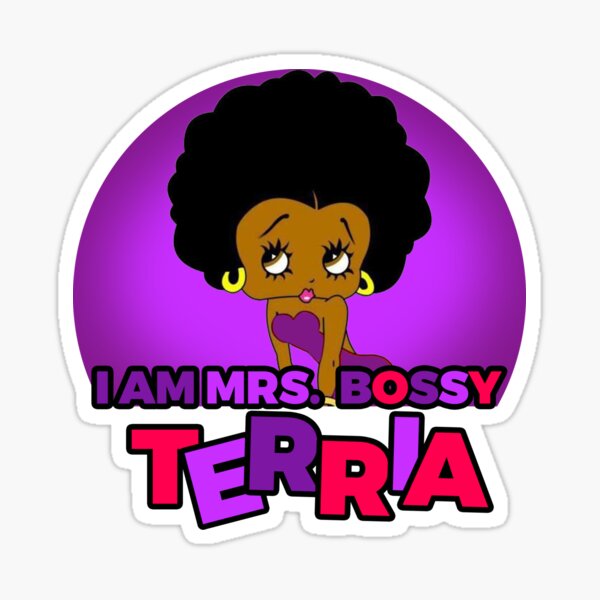 Am Mrs.Bossy Sticker