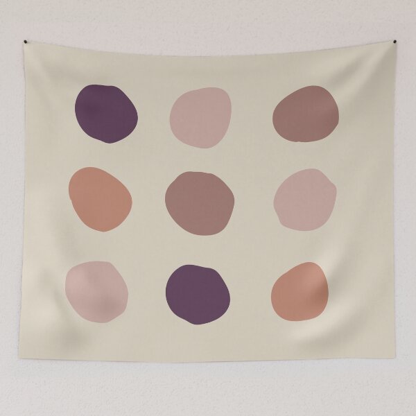 Item preview, Pinot's Palette- Wine and Nude Minimalist Print designed and sold by Brushedinbold.