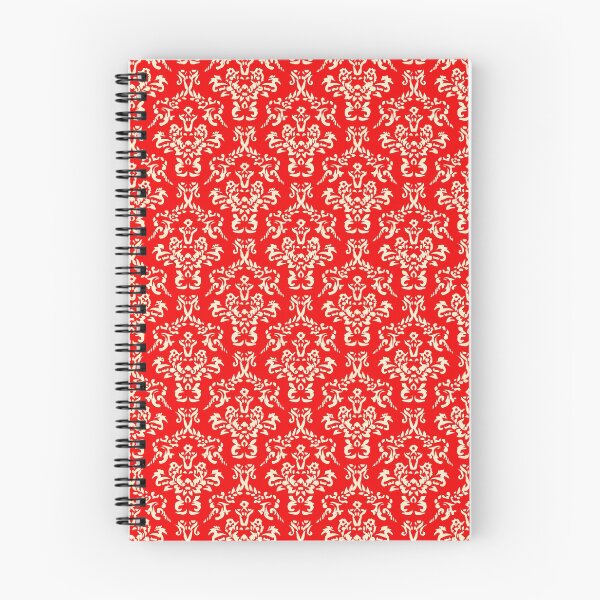Item preview, Damask - Flame Scarlet designed and sold by eddyscanyon.