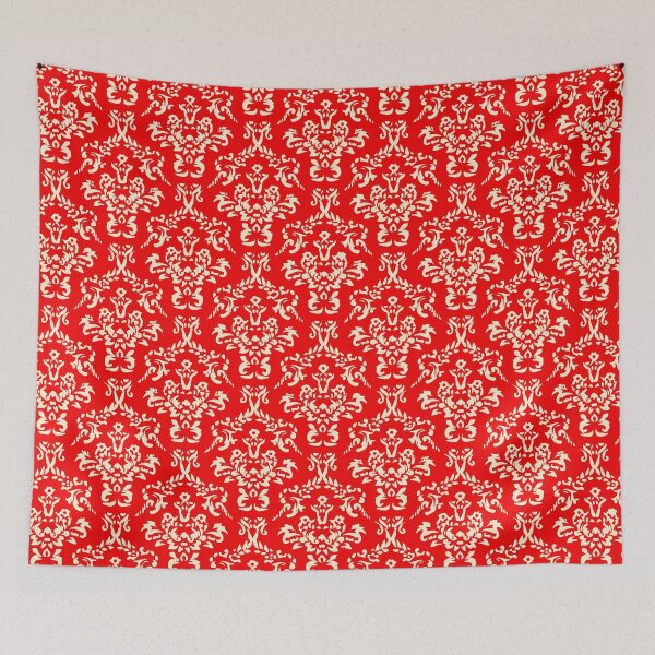 Item preview, Damask - Flame Scarlet designed and sold by eddyscanyon.