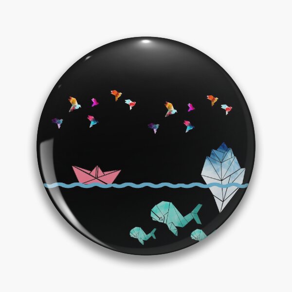Item preview, Origami birds boat whale designed and sold by Schmuddelshirt.
