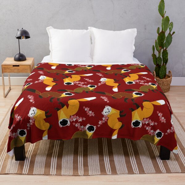 Item preview, Sakura Japanese marten red designed and sold by belettelepink.